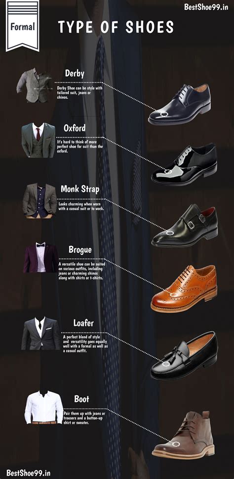 Type Of Formal Shoe With The Best Match Outfit Mens Dress Shoes