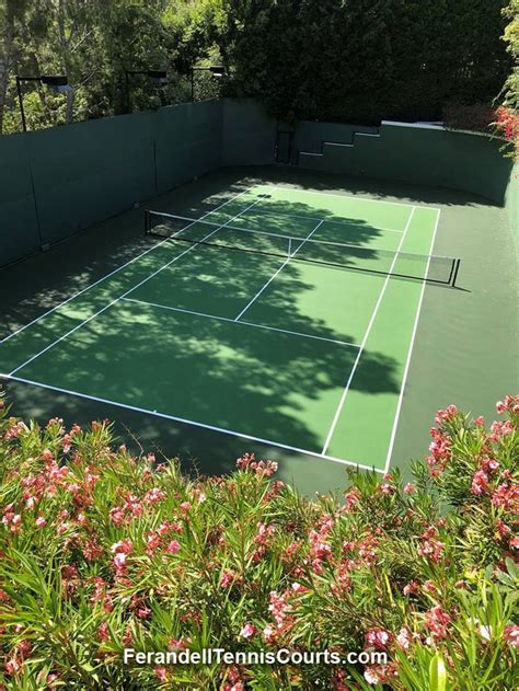 Beautiful Tennis Court Resurfacing Project By Ferandell Tennis Courts
