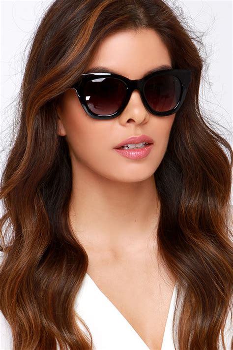 Cute Black Sunglasses Classic Sunglasses 12 00 Lulus