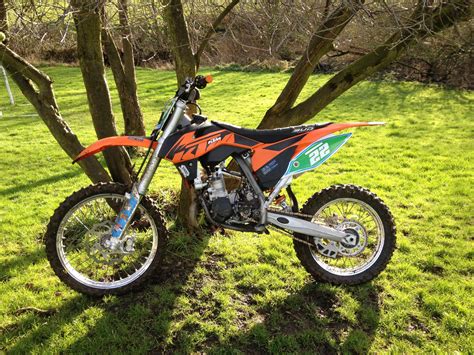 Ktm's profilation of this bike. KTM 85 SX Big Wheel 2013 Motocross Bike