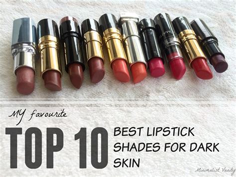 Top 10 Favourite Best Lipsticks For Medium Deep Indian Skin Tone Dark Skin Nc 45 All About