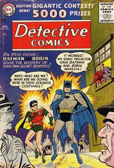 Gcd Cover Detective Comics 234