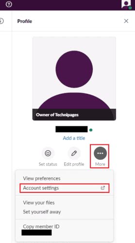 Slack How To Change Your Account Email Address Technipages