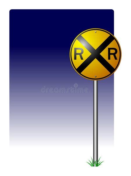 Railroad Crossing Stock Illustrations 5431 Railroad Crossing Stock