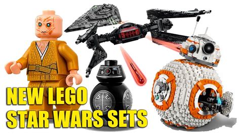 New Lego Star Wars The Last Jedi Sets Full Hd НОВЫЕ НАБОРЫ ЛЕГО