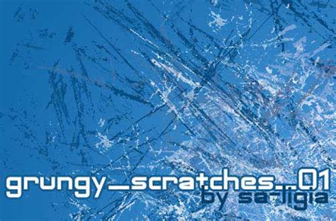 These were made in photoshop 7 so they will work with anything above 7 (including elements). A Collection Of Free Scratch Brushes For Photoshop ...