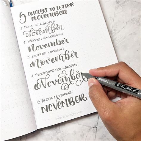 Learn 5 Ways To Letter November Tutorial And Free Practice Worksheet