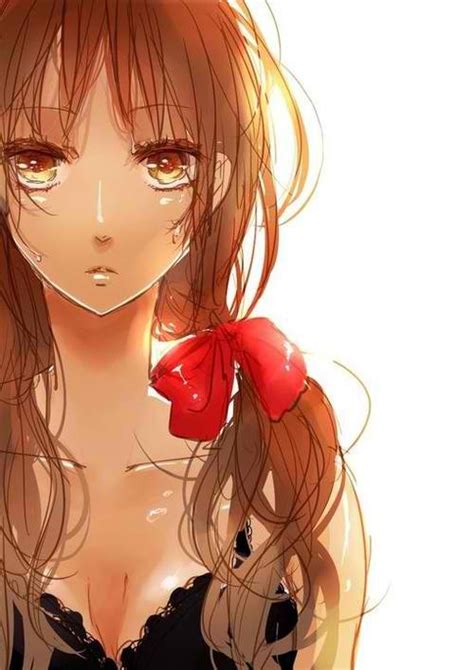 Yuuko has light brown hair that's graceful and somewhat supposed to reflect kindness, yuuko's hair is otae is a beautiful woman with brown hair tied in a ponytail and brown eyes. Anime Girl | The Art Mad Wallpapers