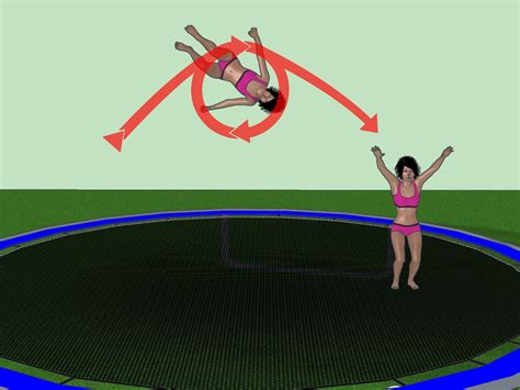 How To Do A 180 Backflip On A Trampoline 10 Steps With