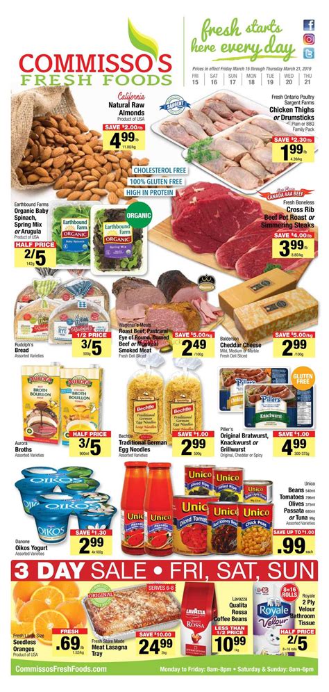 Commissos Fresh Foods Flyer March 15 To 21