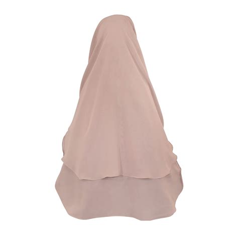 Buy Assabiroun 3 Layers Niqab Burqa Face Veil Long Black Nikab Breathable Khimar Burka Hijab