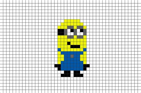 Pixel Art Minion 31 Idées Et Designs Pour Vous Inspirer En Images