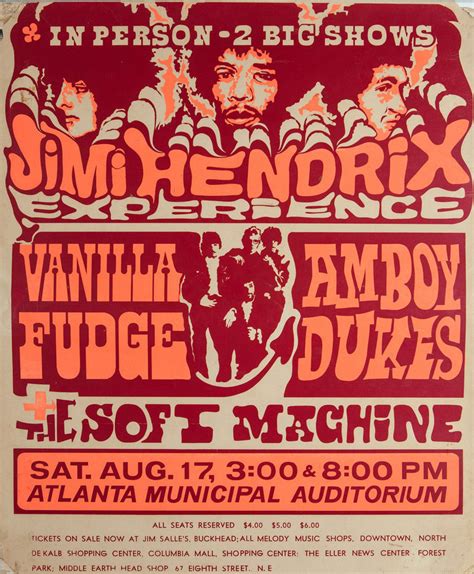 Jimi Hendrix Experience Band Concert And Tour History Concert Archives