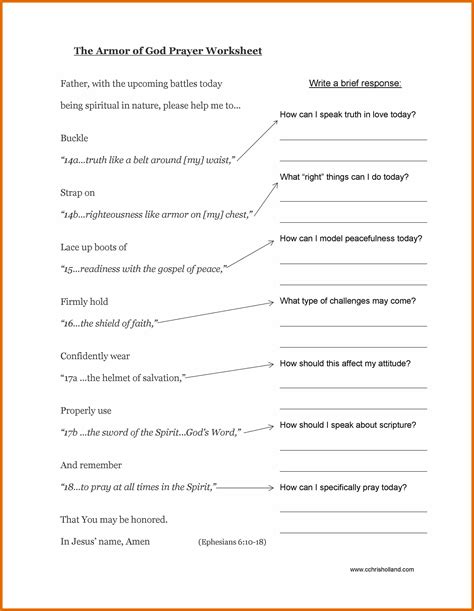 Free Printable Bible Study Worksheets For Adults