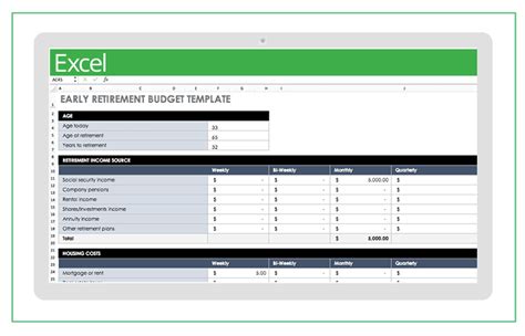 Excel Templates For Budgets