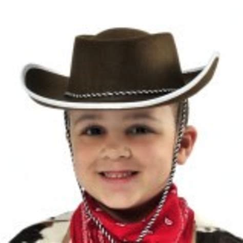 Brown Cowboy Hat ‑ Child Pop Party Supply