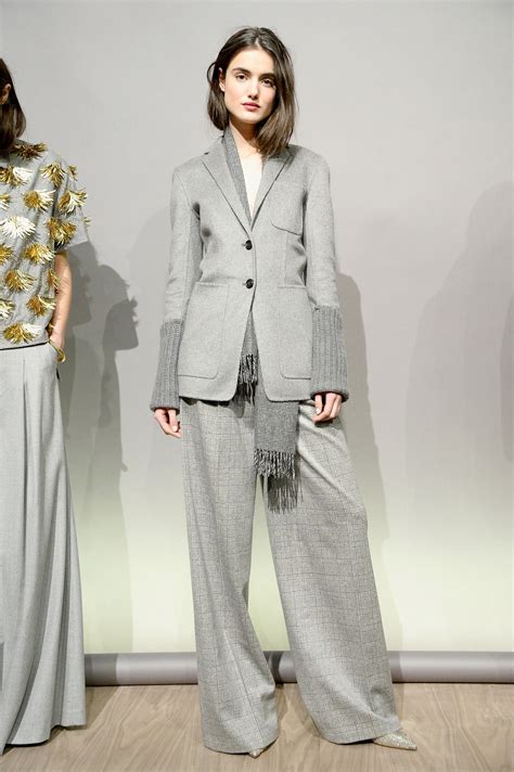 The Grey Flannel Suit Is Making A Huge Comeback For Women This Fall