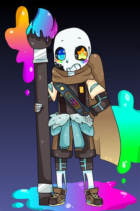 Ink!sans ink!sans is an out!code character who does not belong to any specific alternative universe (au) of undertale. Ink!Sans - Drawing by EnderKawaiiArts on DeviantArt