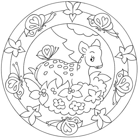 Mandala tiere kostenlos