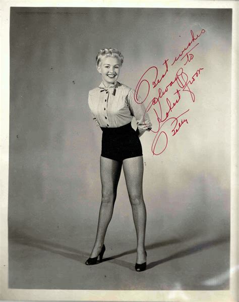 Betty Grable Autographed Pin Up Signatures Pinterest Actresses