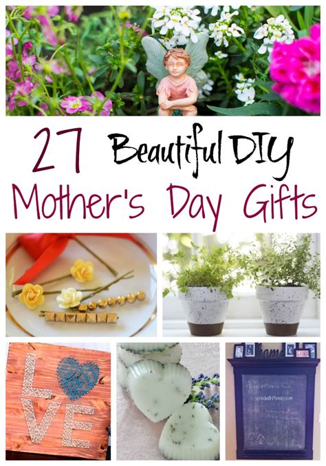 Good gifts for mothers day diy. 27 Beautiful DIY Mother's Day Gifts and DIY Room Crafts