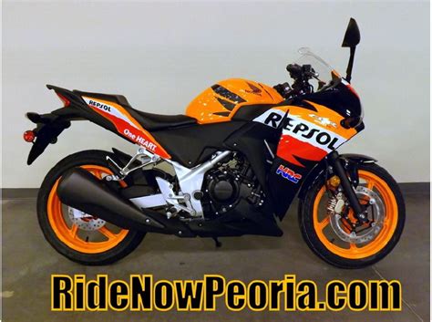 Claimed horsepower was 35.0 hp (26.1 kw) @ 10500 rpm. 2013 Honda CBR 250R Repsol Edition for sale on 2040motos