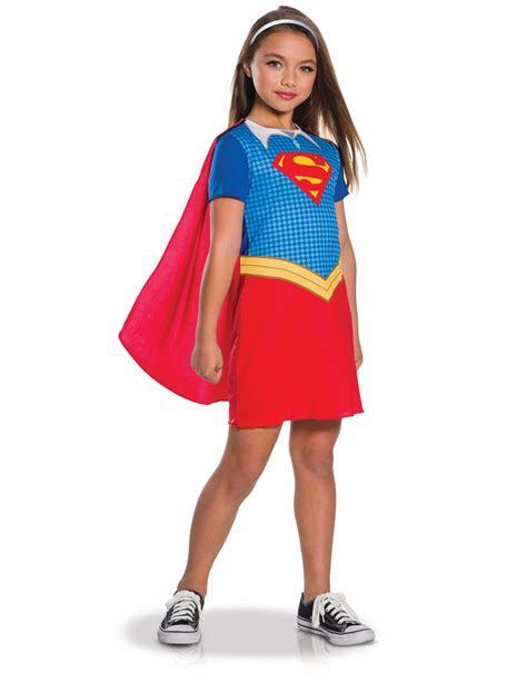 Klassiek Supergirl™ Kostuum Voor Meisjes En 2019 Superhelden