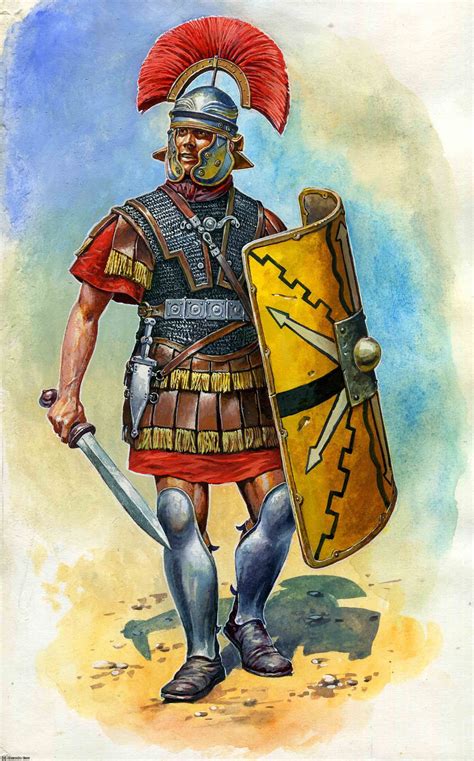 Roman centurion by Александр Ежов Roman warriors Roman history Roman centurion