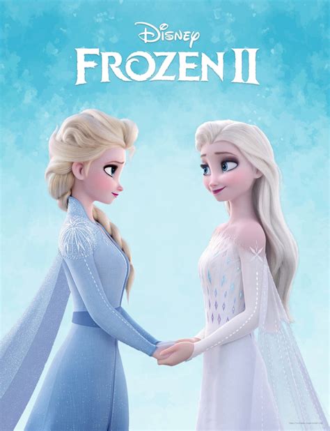 Fagyasztott 2 Kép Elsa Ból Fehér Ruhában Kezével A Kezével Frozen