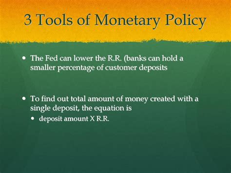 Chapter 15 The Federal Reserve Ppt Download