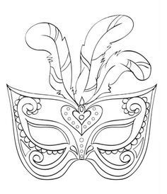 Zum vergrössern bitte die kostenlosen vorlagen anklicken!. Afbeeldingsresultaat voor Ausmalbilder karneval masken | Fasching | Karneval maske, Masken und ...