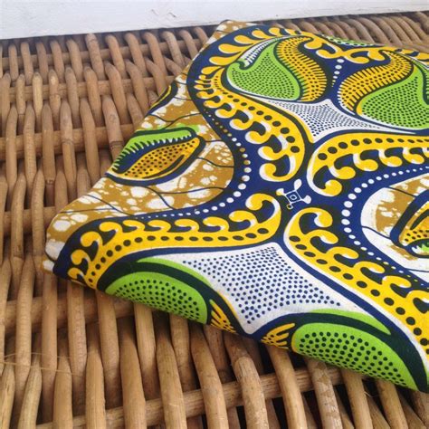 African Wax Print Six Yards Of African Print Wax Print Fabric