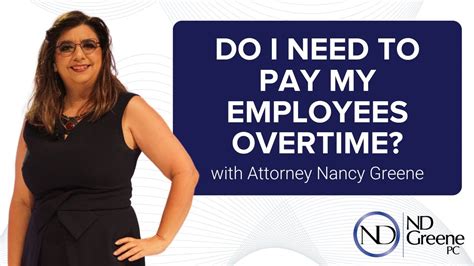 Why Some Salaried Employees Must Be Paid Overtime Employment Law Youtube