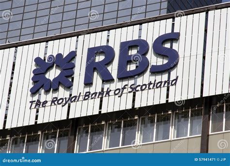 The Royal Bank Of Scotland Rbs Editorial Photo Image Of Scotland