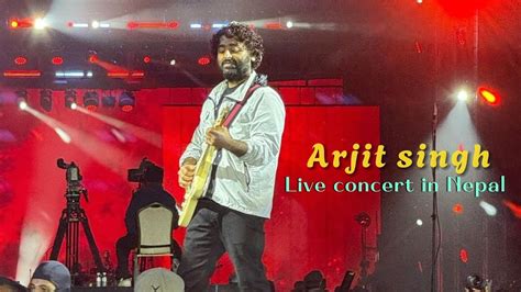 Deva Deva Arjit Singh Live Concert In Nepal 2023🔥 Arjit Singh Live Performance Indian