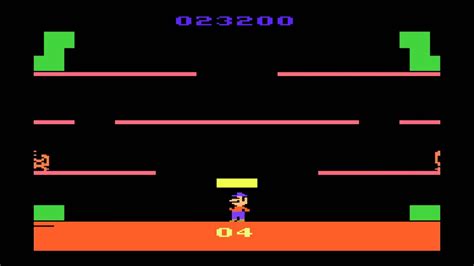 Mario Bros Atari 2600 Gameplay Jogos De Atari Youtube