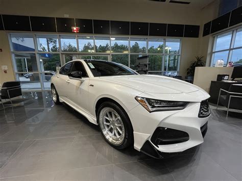 This Tlx A Spec With Custom Rims Racura