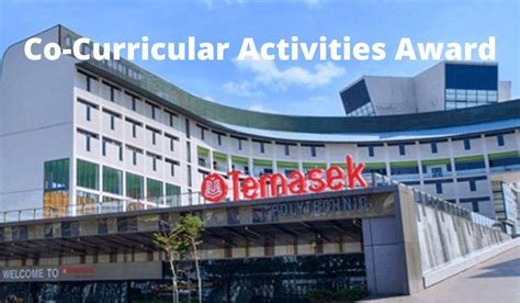 We are an established tuition agency specializing in 1 to 1 home tuition. Co-CurricularActivities Award at Temasek Polytechnic ...