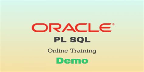 Oracle Pl Sql Online Training Spark Databox