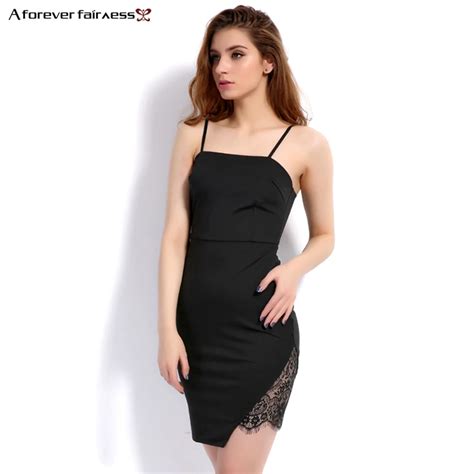 buy a forever 2018 women slash neck dress sexy spaghetti strap bra irregular