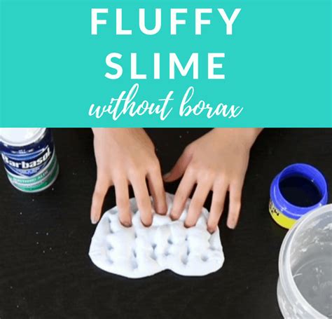 How To Make Fluffy Slime Without Borax Using Just 3 Ingredients