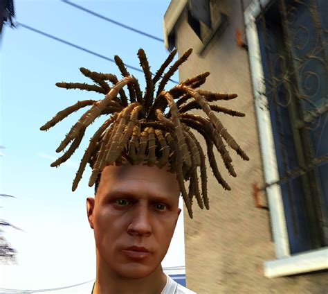 Spiked Up Dreads For Mpsp Male Gta5