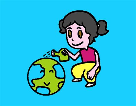 Aprender Acerca 96 Imagem Dibujos De Niños Cuidando El Ambiente Vn