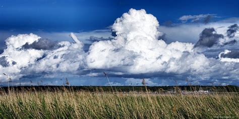 Cumuluswolken über Rügen Foto And Bild World Wolken Himmel Bilder Auf