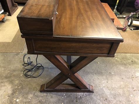 Very Rare Pike And Main Writers Desk With Extra Storage Piece For Sale