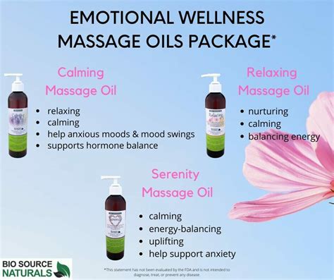 Buy Emotional Wellness Massage Oil Package Biosource Naturals Carrier Oils To Dilute