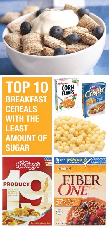 Top 10 Breakfast Cereals With The Least Amount Of Sugar Health Low