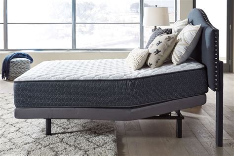 White Queen Adjustable Bed M9x432 Ashley