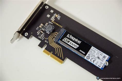 Kingston Kc1000 Nvme Pcie Ssd Review Fastest Ssd In The Planet