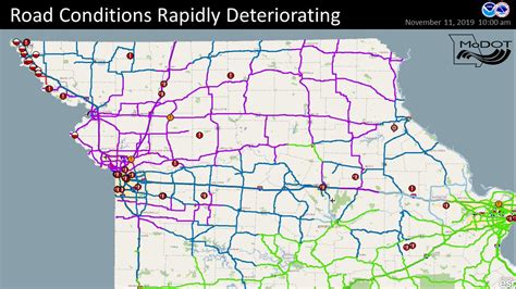 25 Mo Dot Road Conditions Map - Online Map Around The World